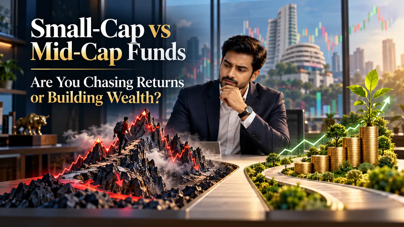 Small-Cap vs Mid-Cap Funds: Are You Chasing Returns or Building Wealth? — illustrative featured image