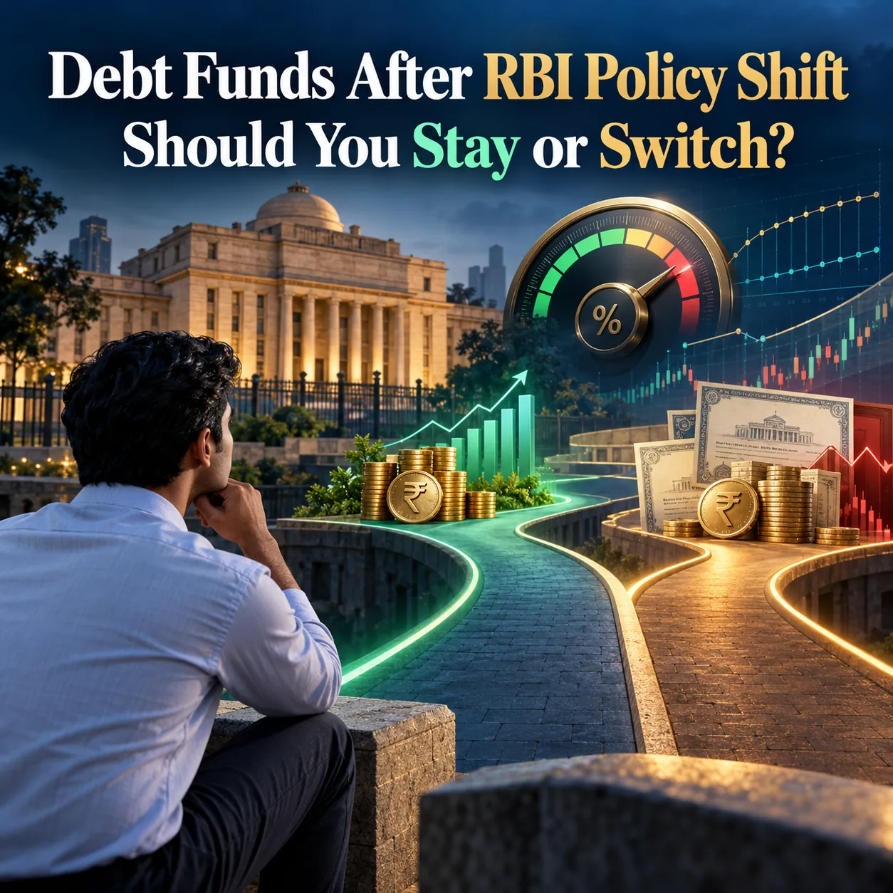 Debt Funds After RBI Policy Shift: Should You Stay or Switch? — illustrative featured image